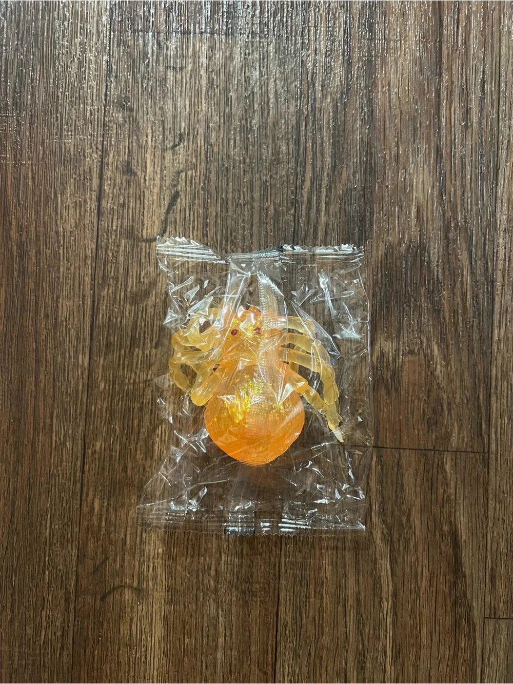Orange Glitter Spider Sensory Squishy 🕷️🧡✨